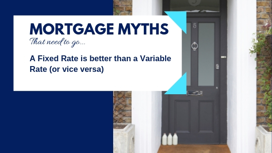 Mortgage Myths - Fixed Rate vs Variable Rate